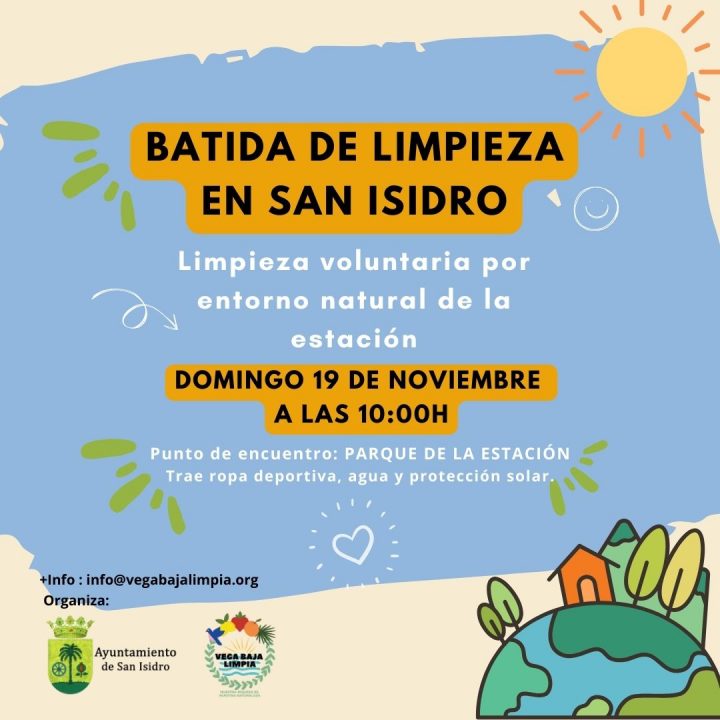 Batida de limpieza en San Isidro 19/11/2023